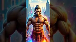 Hanuman ji 🕉️ vs 👿 demon #hanuman #hanumanji #hanumanstatus #hanumanchalisa #demon