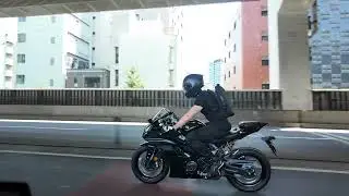 First drive Yamaha R7 2025 in Tokyo 