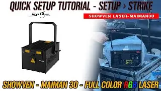 Лазерный целеуказатель Showven Miaman 30 RGB - быстрая настройка / удар [CryoFX]