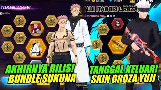 НАКОНЕЦ-ТО ВЫШЛО!! 😱 ДАТА ВЫХОДА НАБОРА SUKUNA FF BUNDLE И СКИНА GROZA YUJI ITADORI - Free Fire