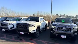 Nissan Frontier 2026 года со скидкой в ​​тысячи долларов и дешевле, чем Toyota Tacoma 2026 года.