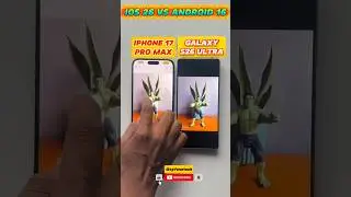 😱☠️iPhone 17 Pro Max vs Galaxy S26 Ultra #iphone17promax #s26ultra #iphone17pro #ytshorts #galaxyai