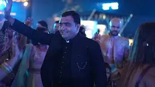 Tarun & Priya Weeding Sangeet Night Alwar Rajasthan #Tanya Resort 