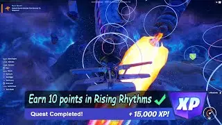 Earn Points in Rising Rhythms | Fortnite Playwave Quest