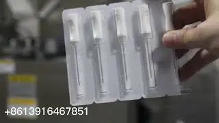Blister packing machine for brain needle