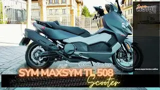 👉 Experimenta la libertad de movimiento con la sorprendente SYM MAXSYM 508 TL 👌 / SuperMotor.Online