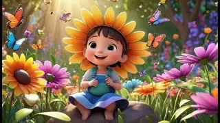 Rain Rain Go Away Sunshine Lane Day | English Nursery Rhyme | Kids Songs | Baby Music