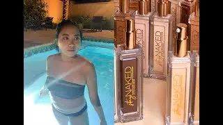 Urban Decay Stay Naked Foundation+Concealer First Impression + Under Water Wear Test ft Giveaway