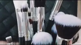 15pcs beautiful makeup brushes set