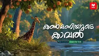 കൺമണിയുടെ കാവൽ | Malayalam Animated Story for Kids | MKid | The guard of the Giraffe Kanmani