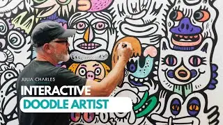Interactive Doodle Artist | Live Event Artist