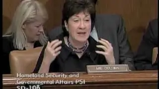 Senator Collins Holds Oversight Hearing on the Role of Investment Banks in the Financial Crisis
