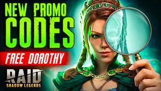 3 FREE LEGENDARIES⁉️ NEW COLLAB + RAID Promo Codes 🎁 Dorothy Gale Guide 2026