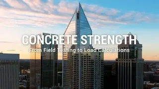 Concrete Strength:  from field testing to load calculations