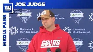 Joe Judge Updates Status of Daniel Jones & Mike Glennon | New York Giants
