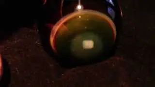 Fume flower with floating opal