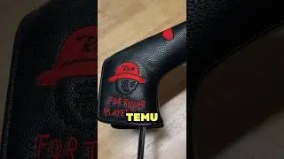 An $80 &ldquo;TOUR PLAYER ONLY&rdquo; putter from TEMU?! #golfclubs #temu