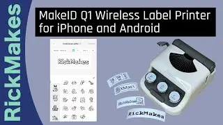 Беспроводной принтер этикеток MakeID Q1 для iPhone и Android