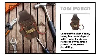 Upgrade Your Tool Game: Premium Leather Holster for Electricians!