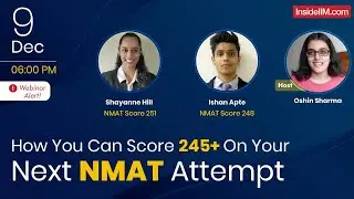 How I Went From 180 To 248 On NMAT | Toppers&rsquo; Tips To Ace NMAT