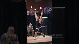Stef Biemans (-96) 165 kg clean and jerk at the Dutch National Championships #olympicweightlifting