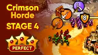 STAGE 4 (Perfect) - Crimson Horde Campaign - Takeover (Flash Game)