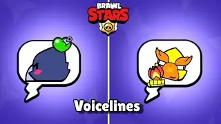 Crow And Phoenix Crow Voicelines Comparaison | Brawl Stars #brawlstars