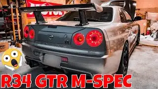 Это самый чистый R34 GTR M-Spec, который я когда-либо видел!!!
