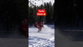 The 2024 Lynx shredder turbo 146 is so rad! Don&rsquo;t need much snow to have a good time on this thing
