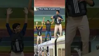 Virar trains at peak hours | Manish Kharage #shorts