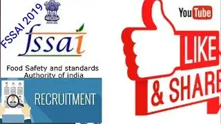 FSSAI 2019 Recruitment  Notification Released Apply Soon