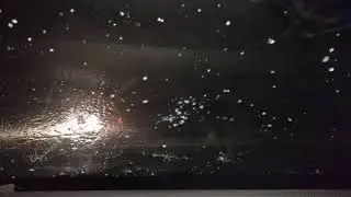 16.03.18 Entressen/Istres La foudre frappe mon v&eacute;hicule (Lightning strikes my car)