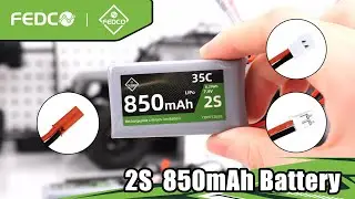 FEDCO High-capacity mini RC crawler battery