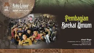 LIVE - PEMBAGIAN BREKAT UMUM _ BUKA LUWUR KANGJENG SUNAN KUDUS 1447 H. (06/07/25)