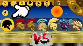 HACK SPAWN INFINITY x9999 ALL ELEMENTAL SPEARTON ARMY ALL SKINS TOURNAMENT | STICK WAR LEGACY