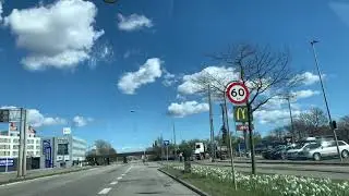 Driving to McDonald's Denmark in 4K | Sluseholmen, St&oslash;berigade, Teglholmsgade, Ellebjergvej