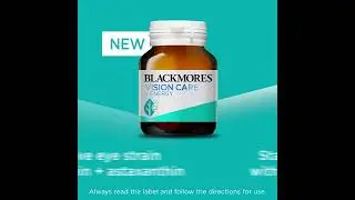 Blackmores Vision Care + Energy
