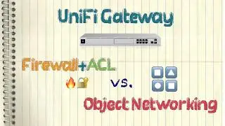 Ubiquiti UniFi Gateway: Firewall+ACL vs. OON (Object Networking)