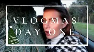 VLOGMAS DAY 1; PICKING UP THE CHRISTMAS TREE