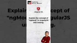 Concept of "ngMock" #shorts #youtubeshorts #javascript #codingwithwaqar