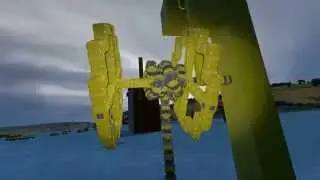 Drayst - Umbilical chain with hinges and rotors - Space Engineers
