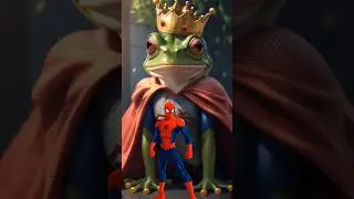 Avengers But King Frog 👑 @Pseditofficial #shorts #frog #marvel