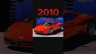 Ferrari Evolution 1952 to 2025 | Transformation Over 50+ Years🏎️ #shorts