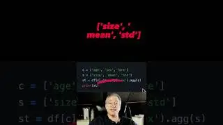 Running MULTIPLE statistics with Pandas groupby 🐼 #shorts #pandas