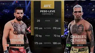 UFC 317 -  ILIA TOPURIA VS CHARLES OLIVEIRA - FULL FIGHT -  FielldGamer