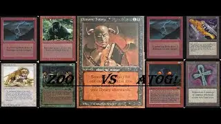 MTG Old School 93/94 Zoo? VS ATOG!