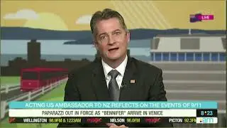 Charg&eacute; d'affaires Kevin Covert on the 20th Anniversary of the September 11 Terror Attacks
