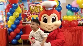 Vlog #20: Johann's First Time Attending Jollibee Kid's Party | Jollitown| The Pagkalinawans