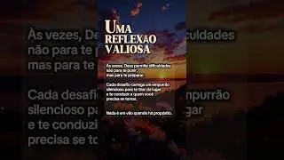 Nada &eacute; em v&atilde;o quando Deus est&aacute; no controle! 🙏🏻 #shorts #deus #reflex&atilde;o #ora&ccedil;&atilde;o #gratid&atilde;o #f&eacute;
