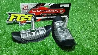 REVIEW STOPER BAN ALUMUNIUM ATAU RIM LOCK MERK GORDON  FGS MXSHOP